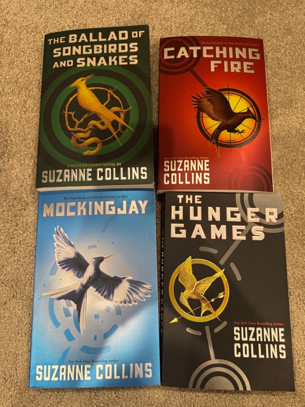 Set of 4 Paperback Novels